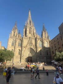 Barcelona Cathedral - just around the corner