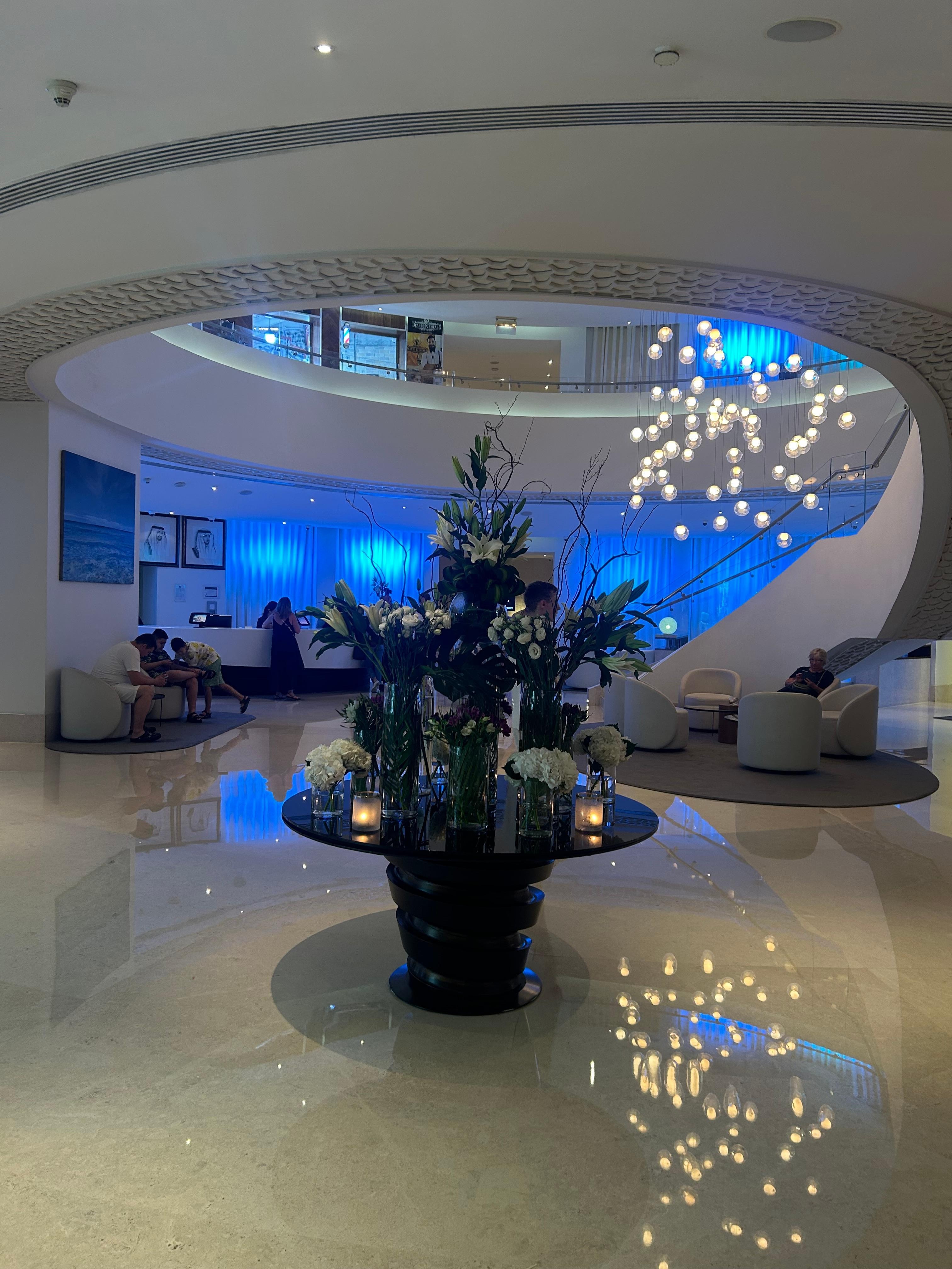 Hotel lobby