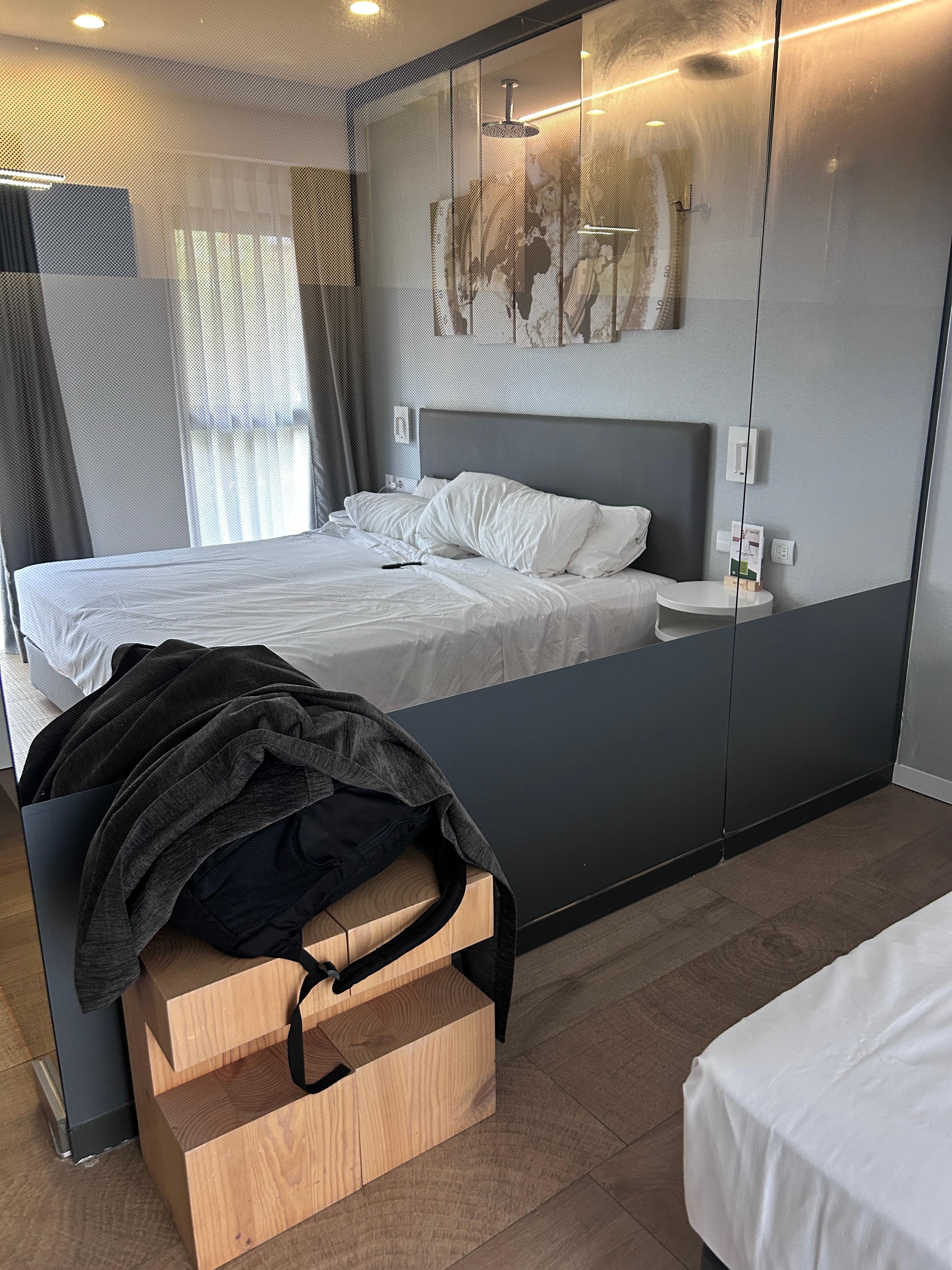 From the bedroom to bathroom