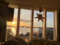 Blick vom Schlafzimmer