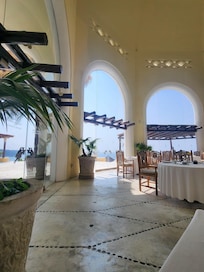 Grand architecture set at the top of a mountain makes it seem like a morrocan castle