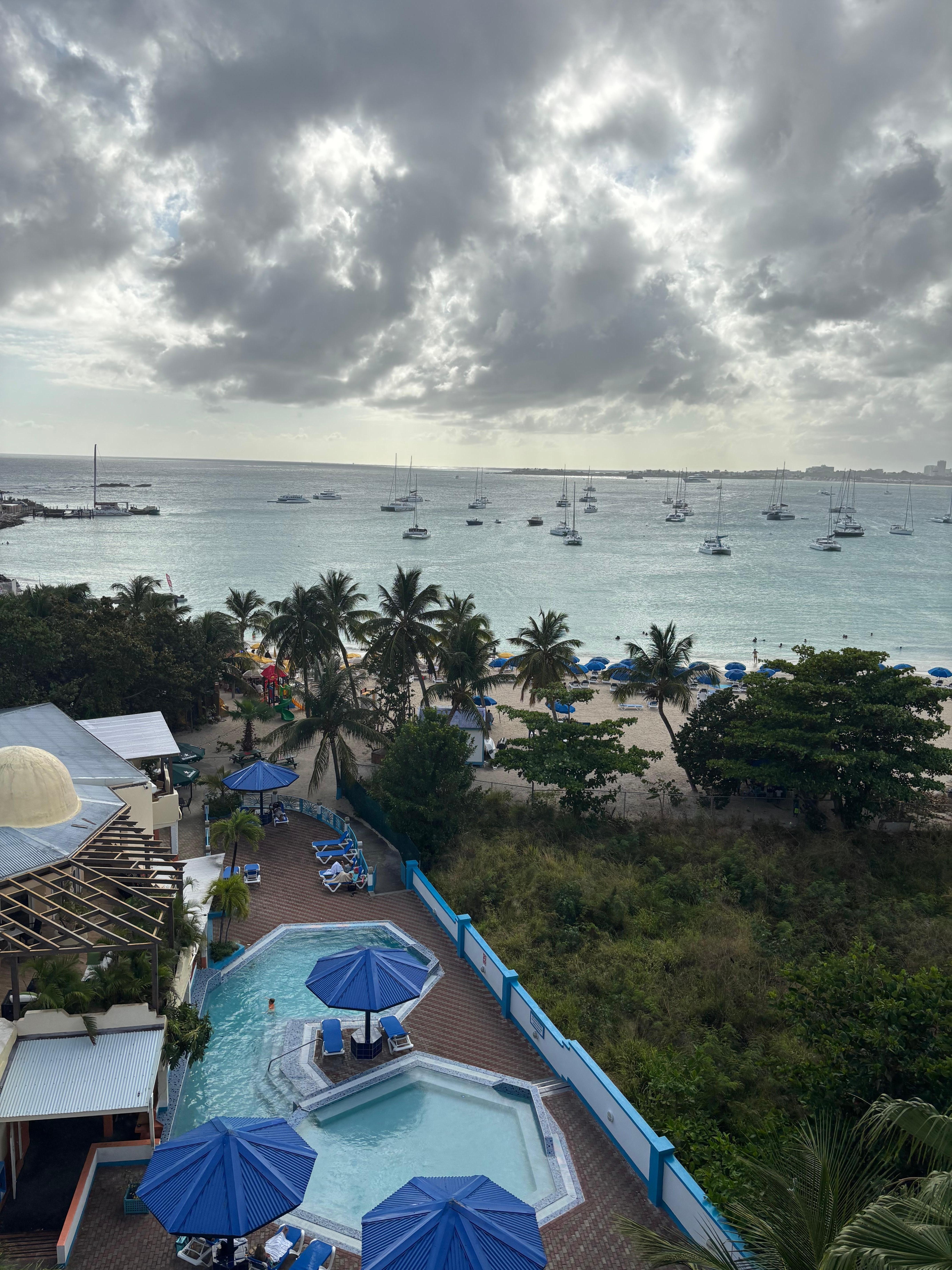 Our view from balcony 7th floor 