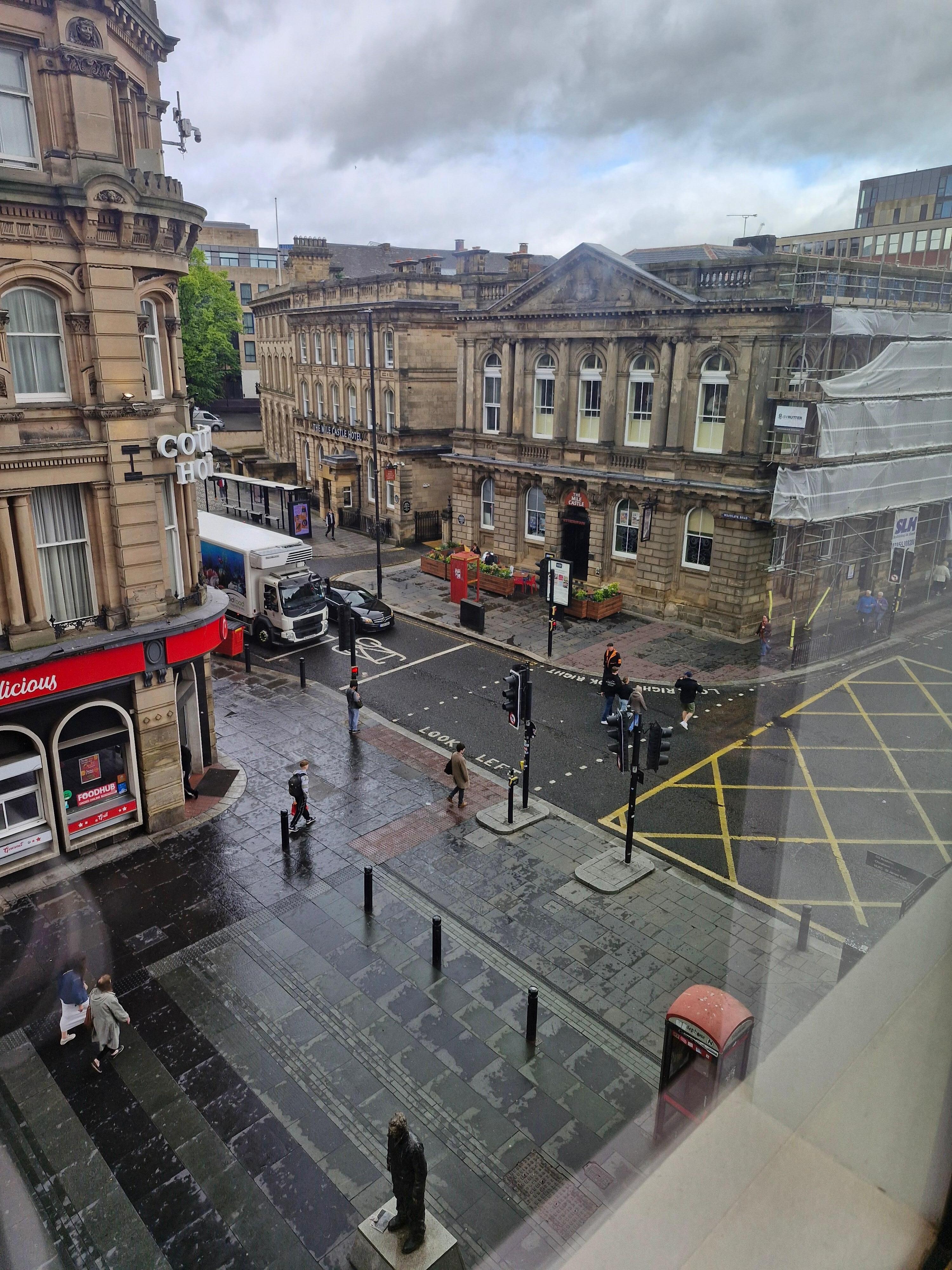 View from room.