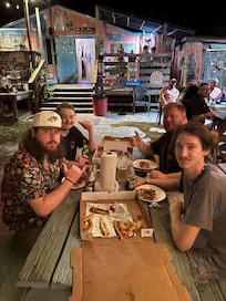 Absolutely go to The Gaff. Best pizza anywhere. Great people too.