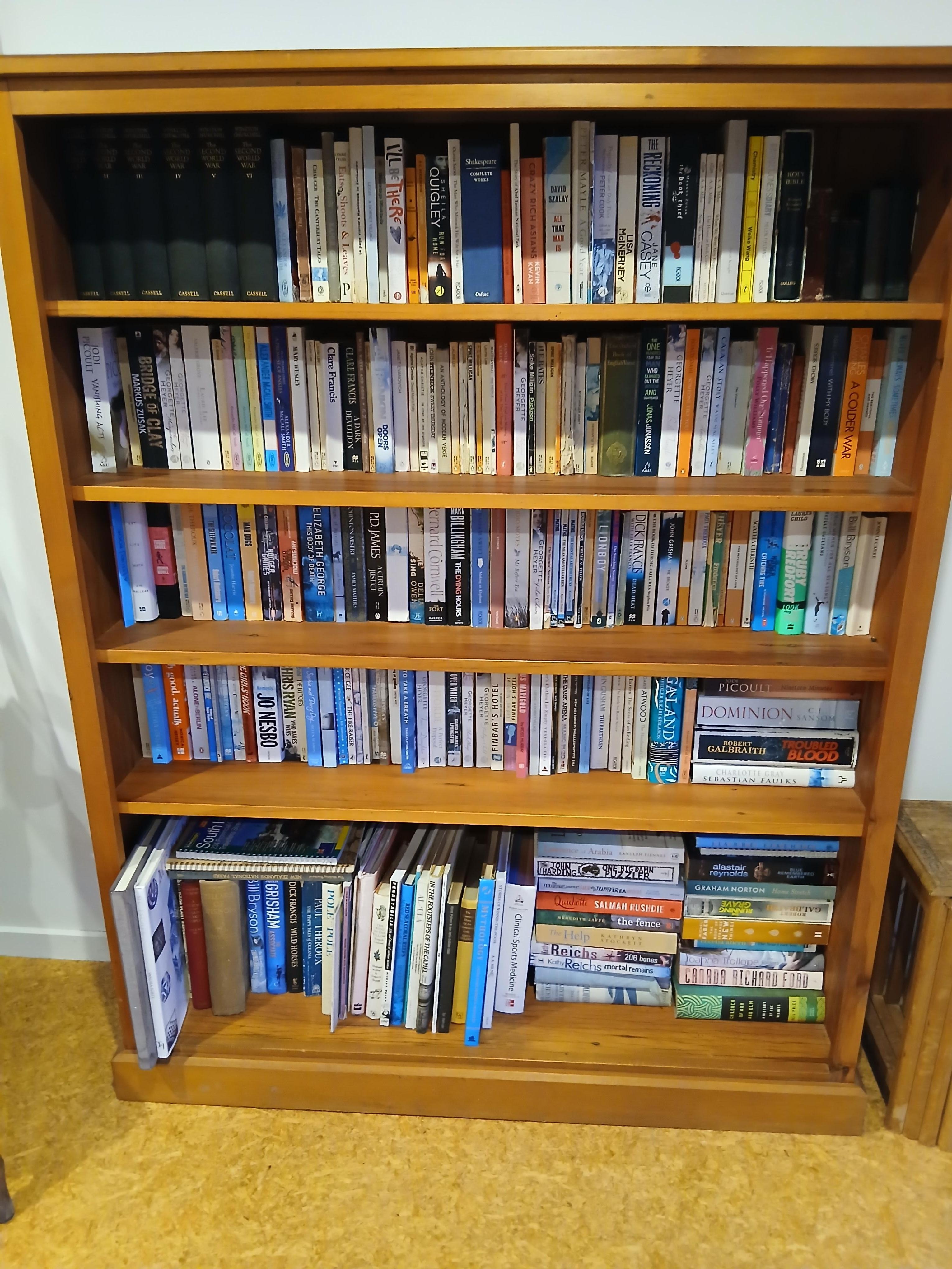 1 of the 3 bookcases