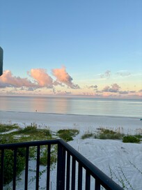 View from deck early morning