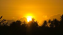 Sunrise from balcony