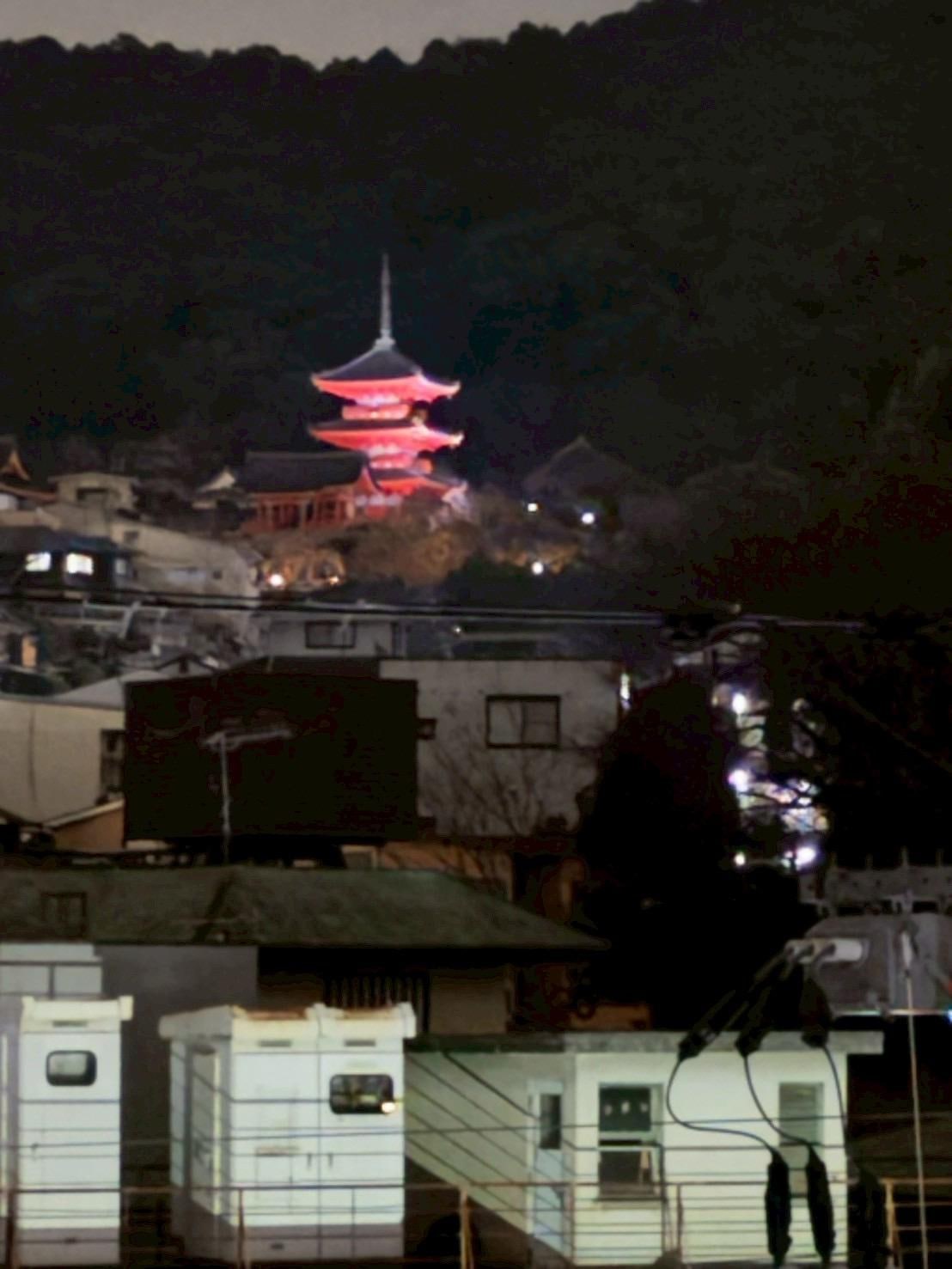 屋上からの夜景
