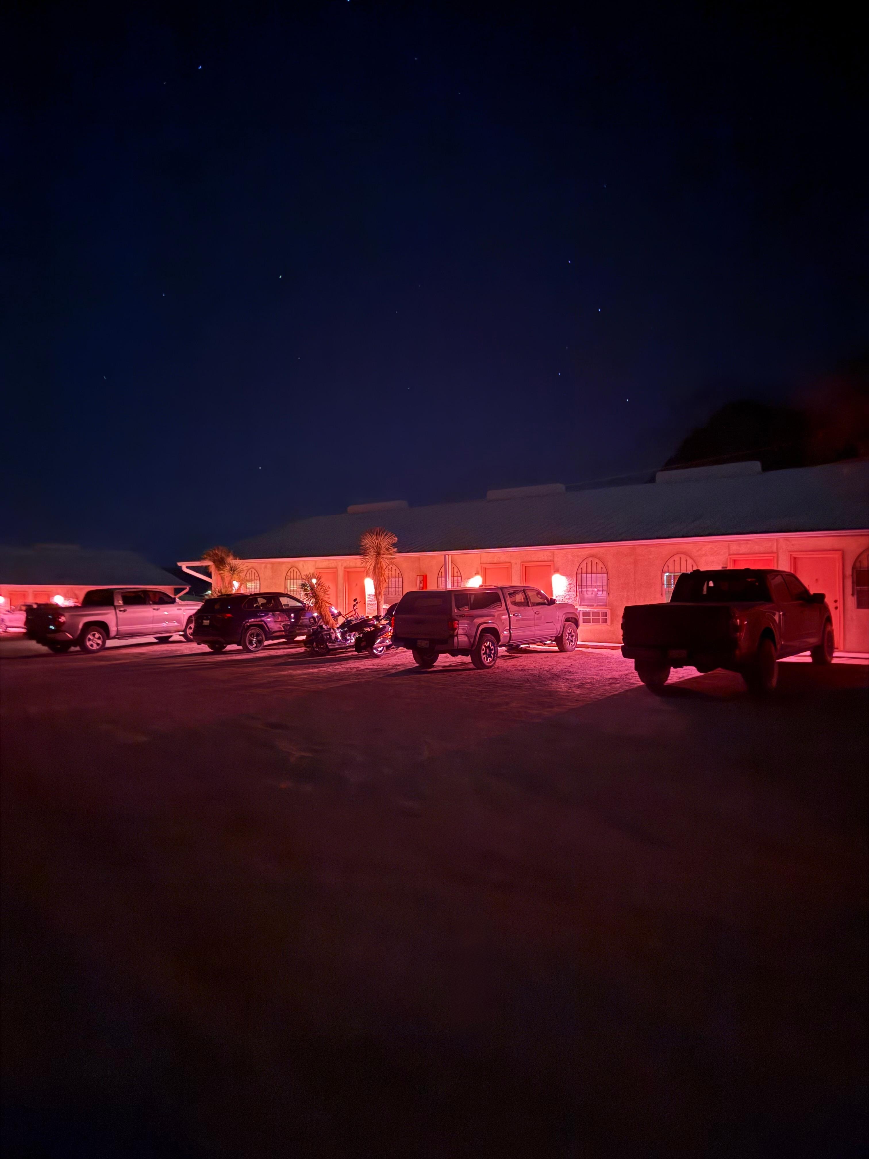 Loved how it was so dark so you could see the stars