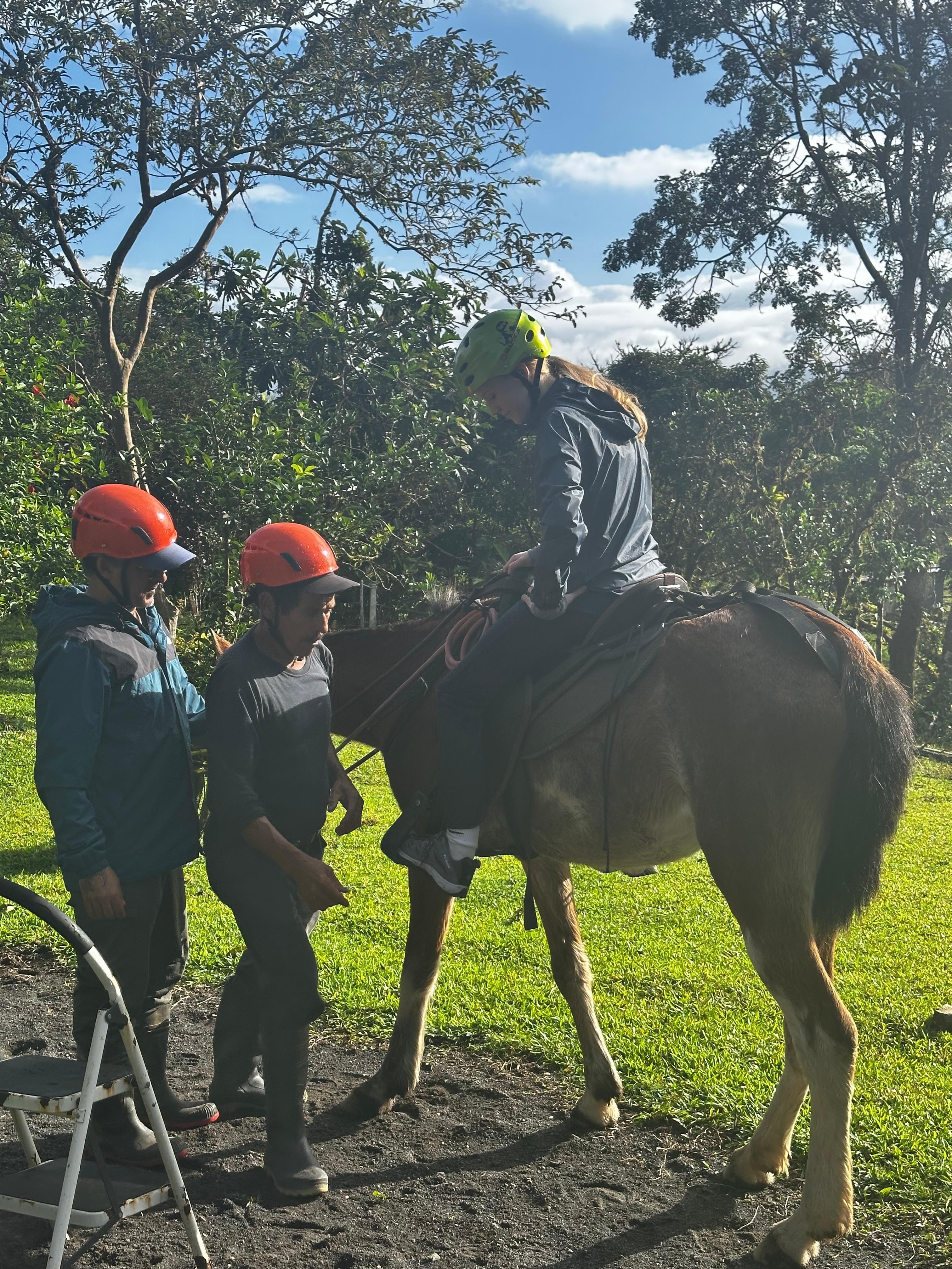 Horseback riding fun