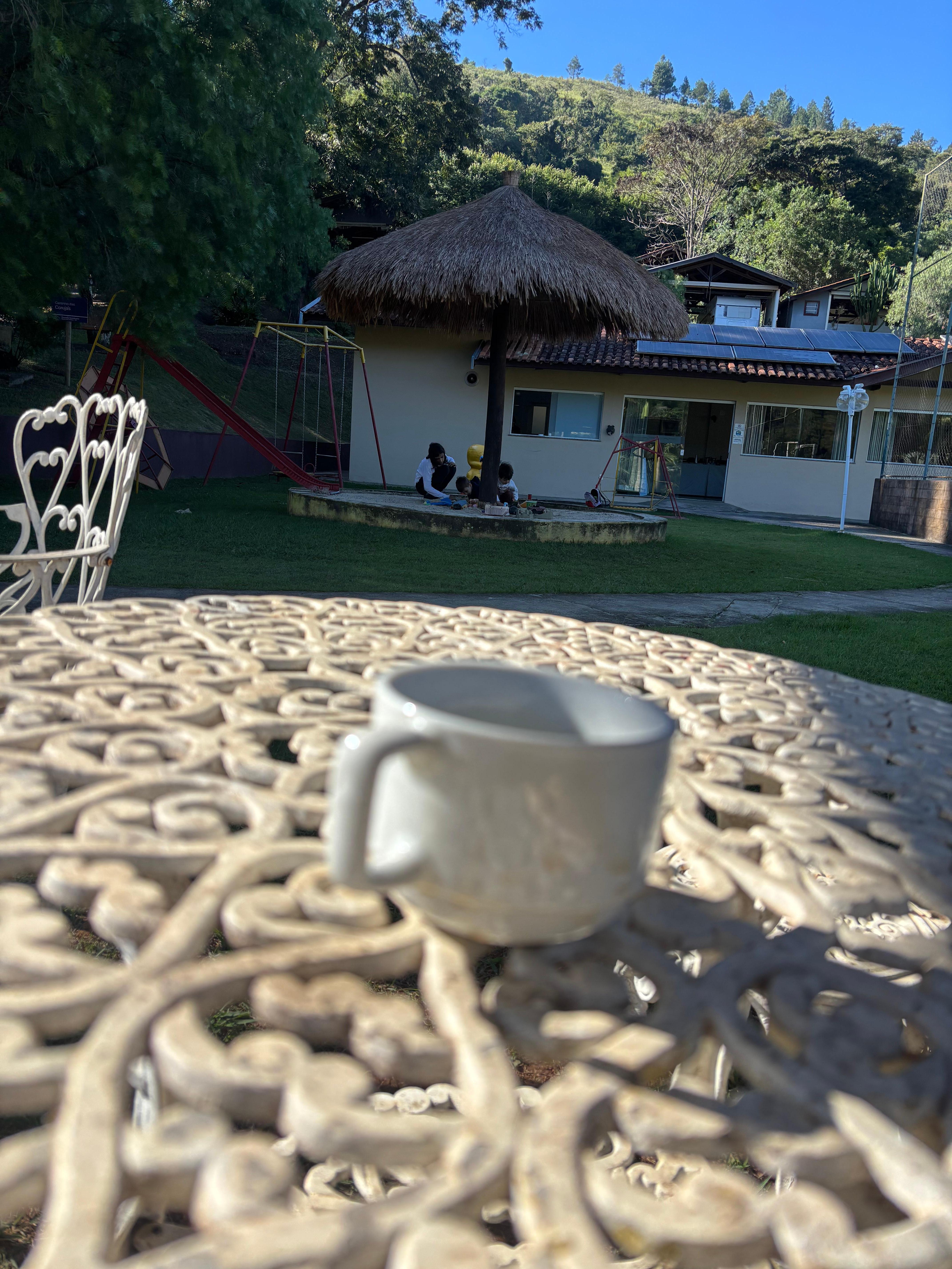 Café da manhã muito bom 