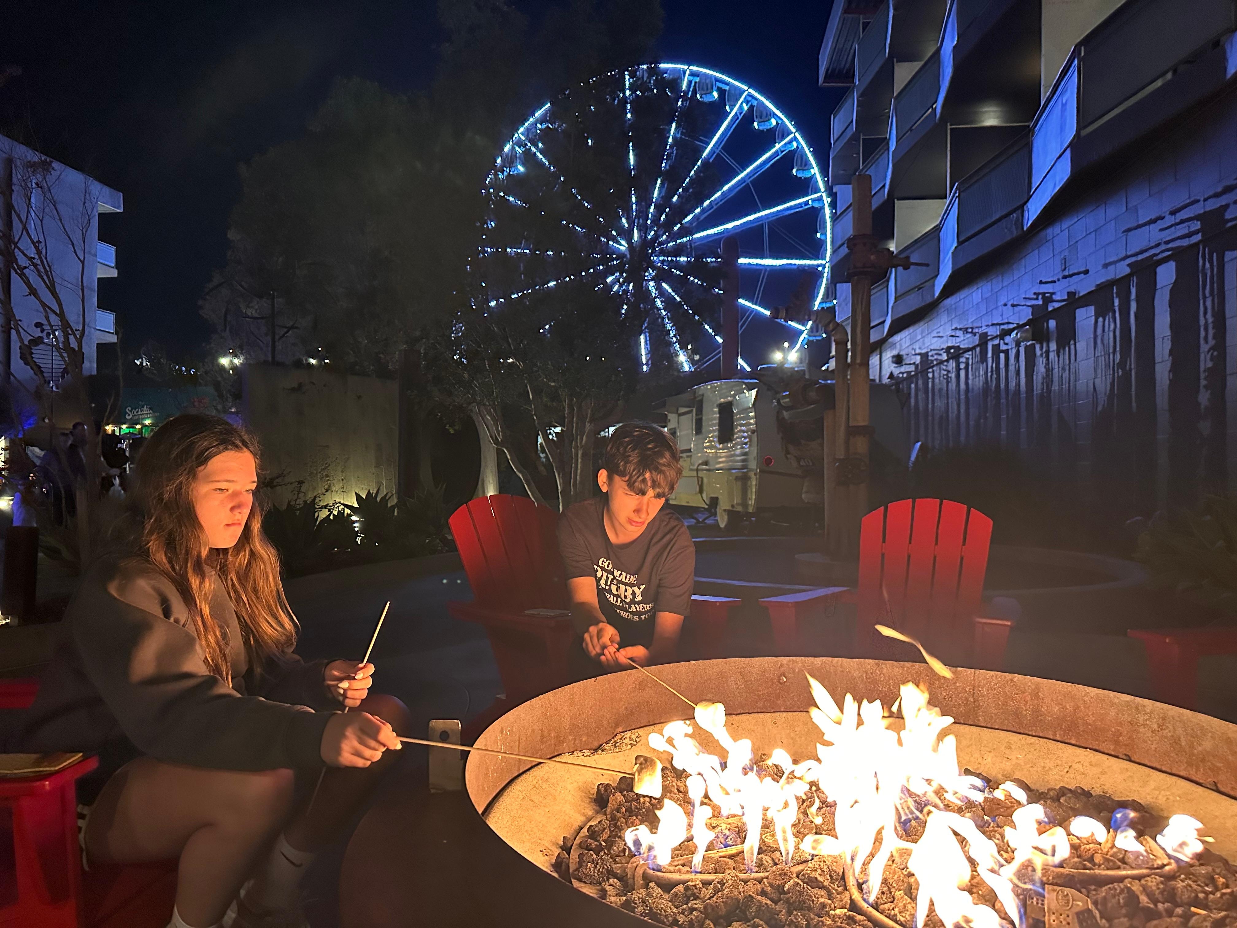 Hotel’s backyard 🔥🔥🔥