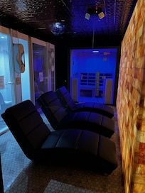 Salt therapy & infrared lighting therapy