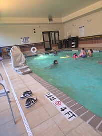 My family enjoying the pool!