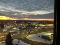 10th floor just before sunrise