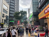Myeong-dong shopping district
