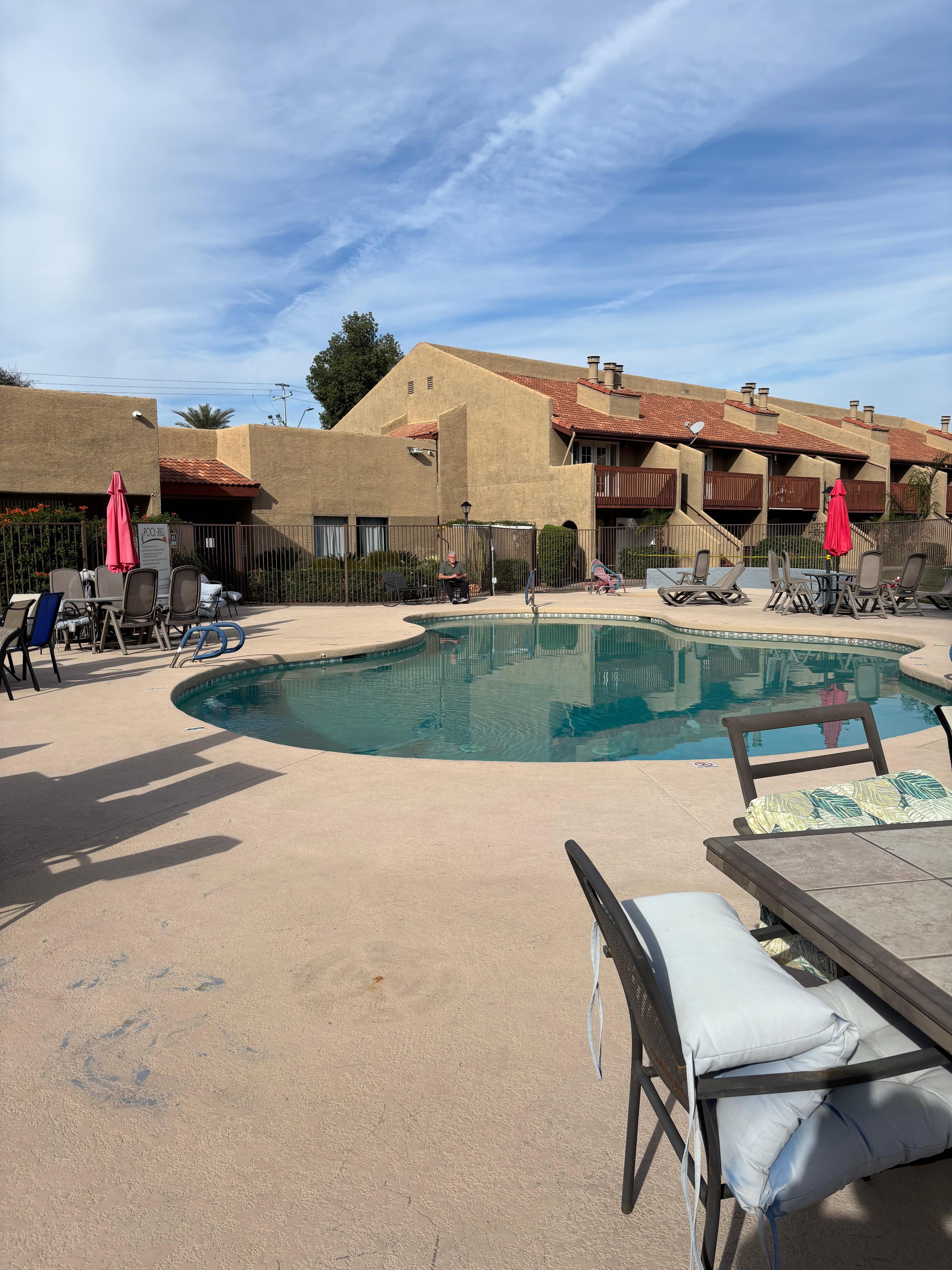 Pool and hot tub were well maintained and enjoyable. 
