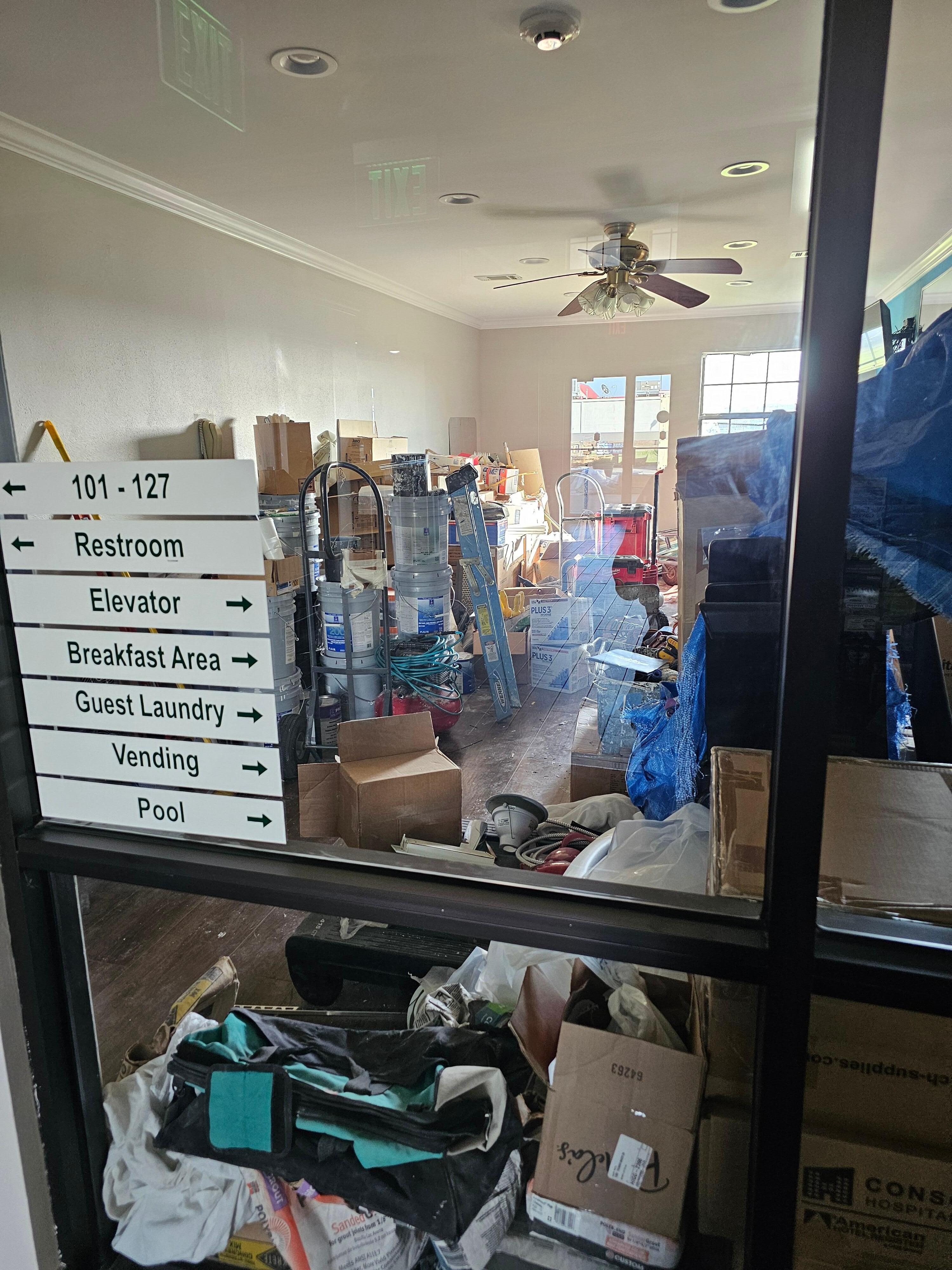 Junk and clutter