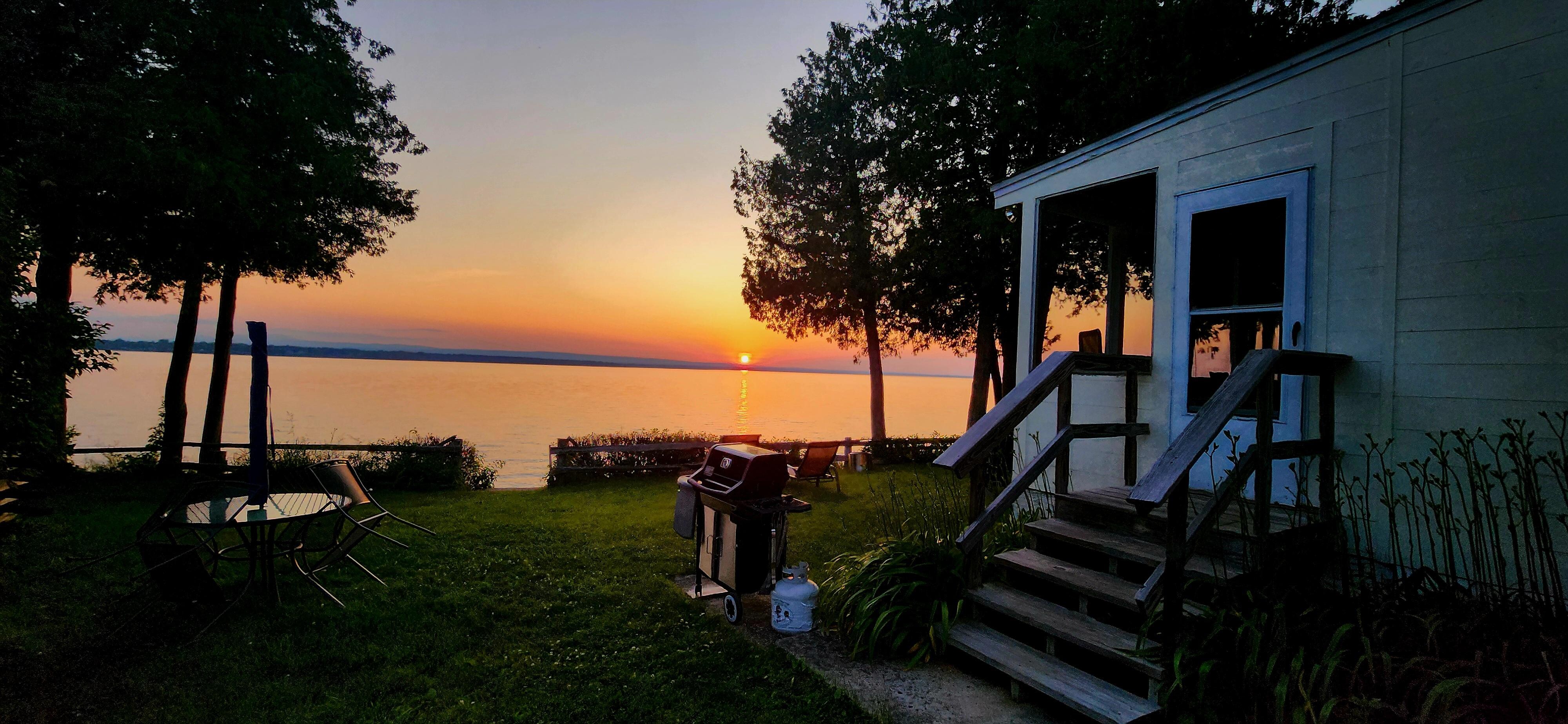 Sunset at the cottage