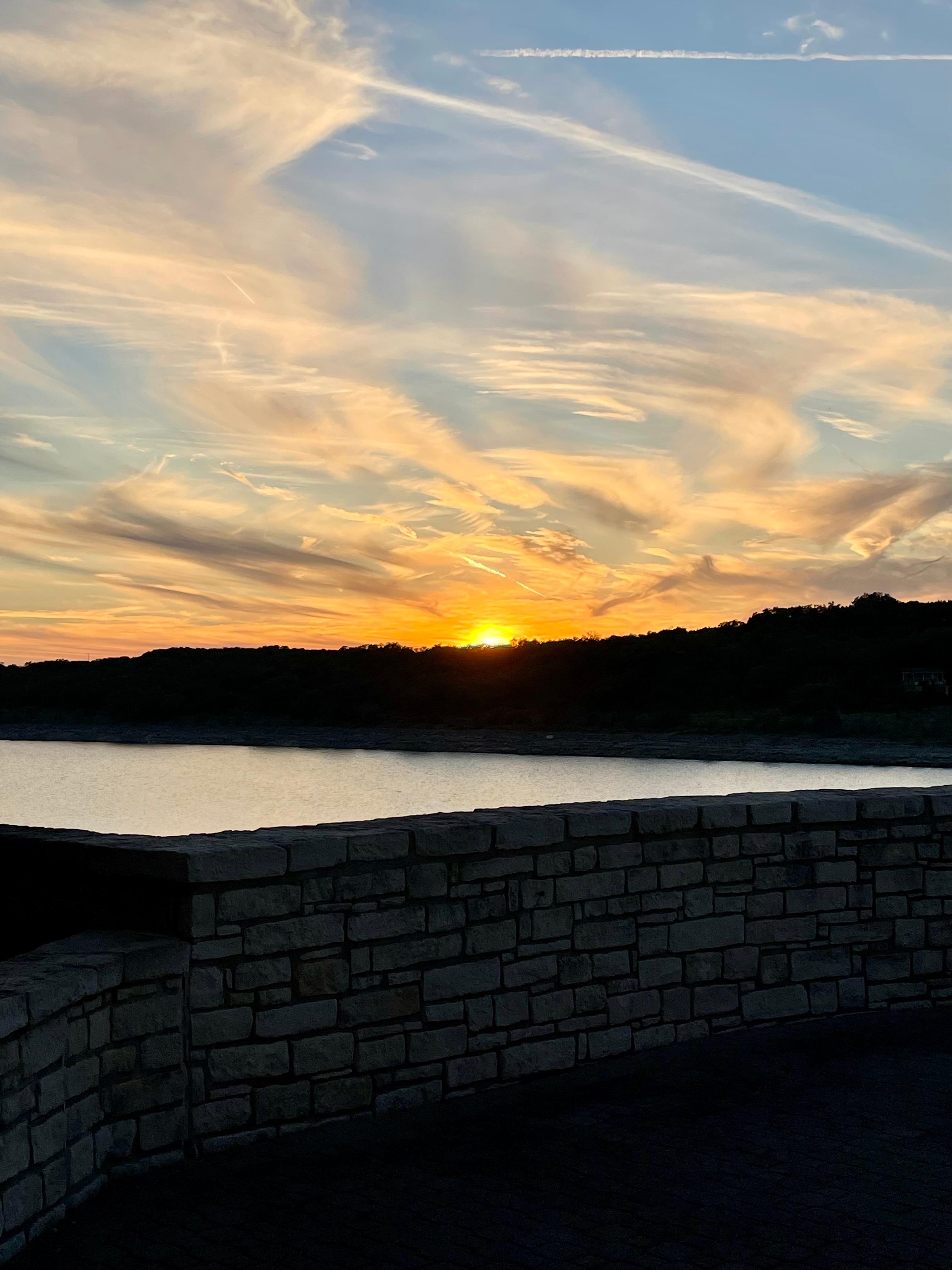 The breathtaking sunset that happens each night.