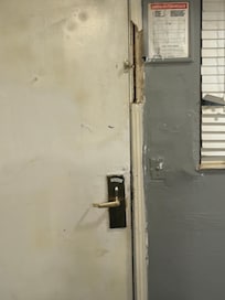 Unsecured doors
