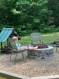 Chilling outside