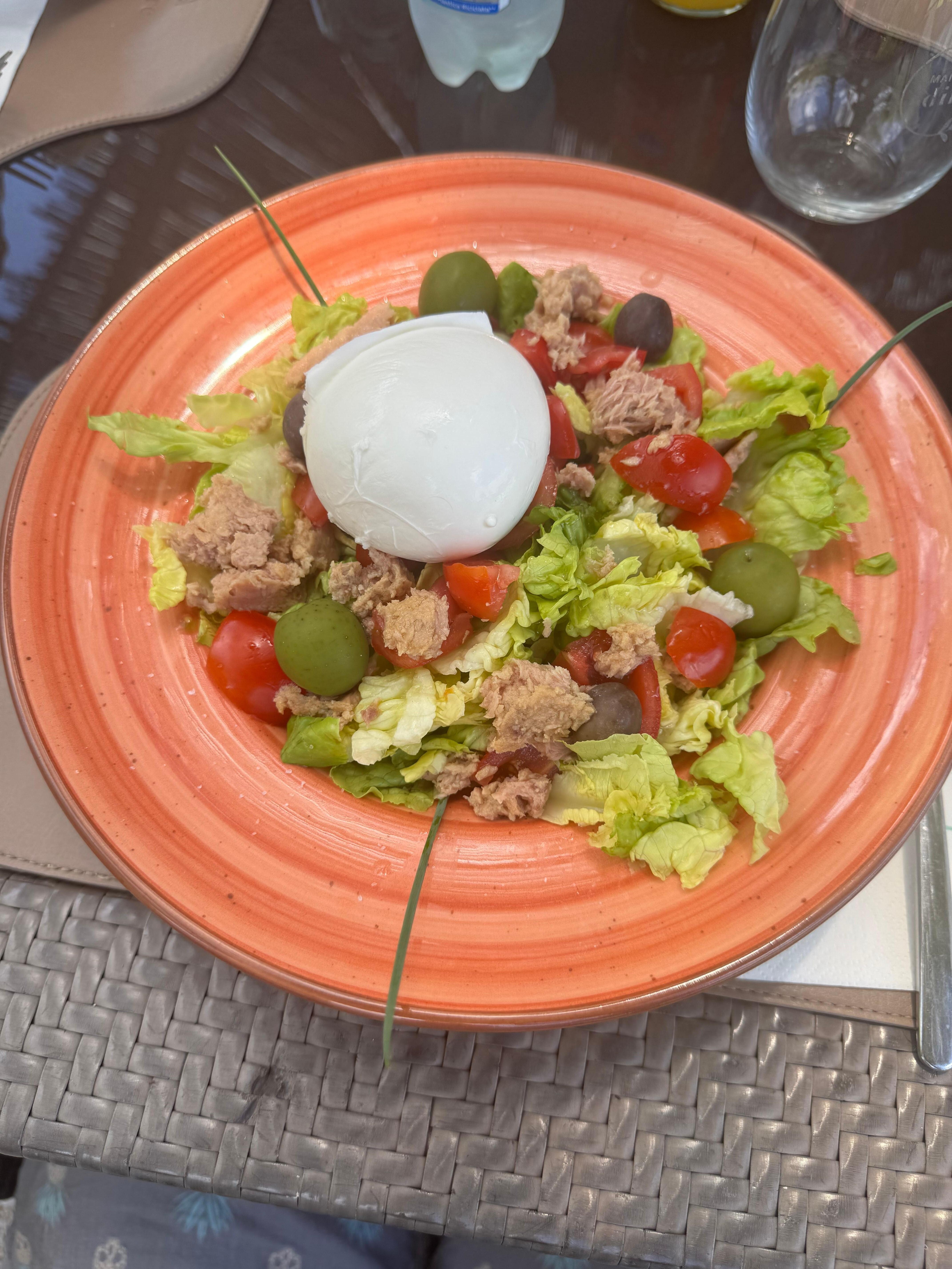 Lunch!! Fresh mozzarella