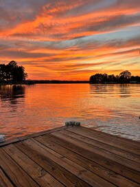 Sunset on the lake