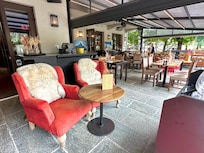 When we arrived on a Monday, the property was open and beautiful