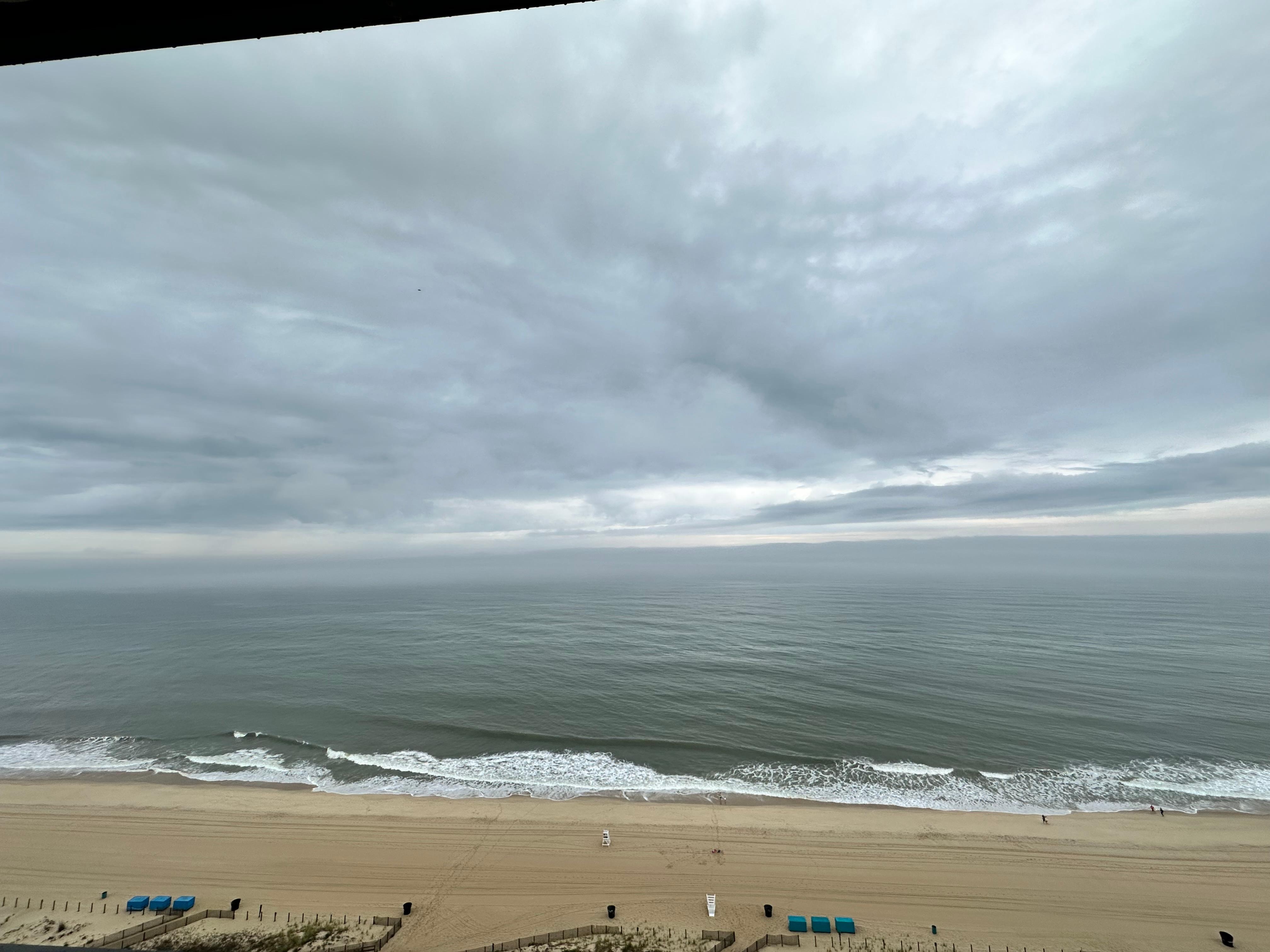 View from the balcony 