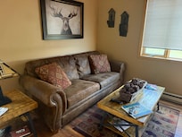 Living room couch.