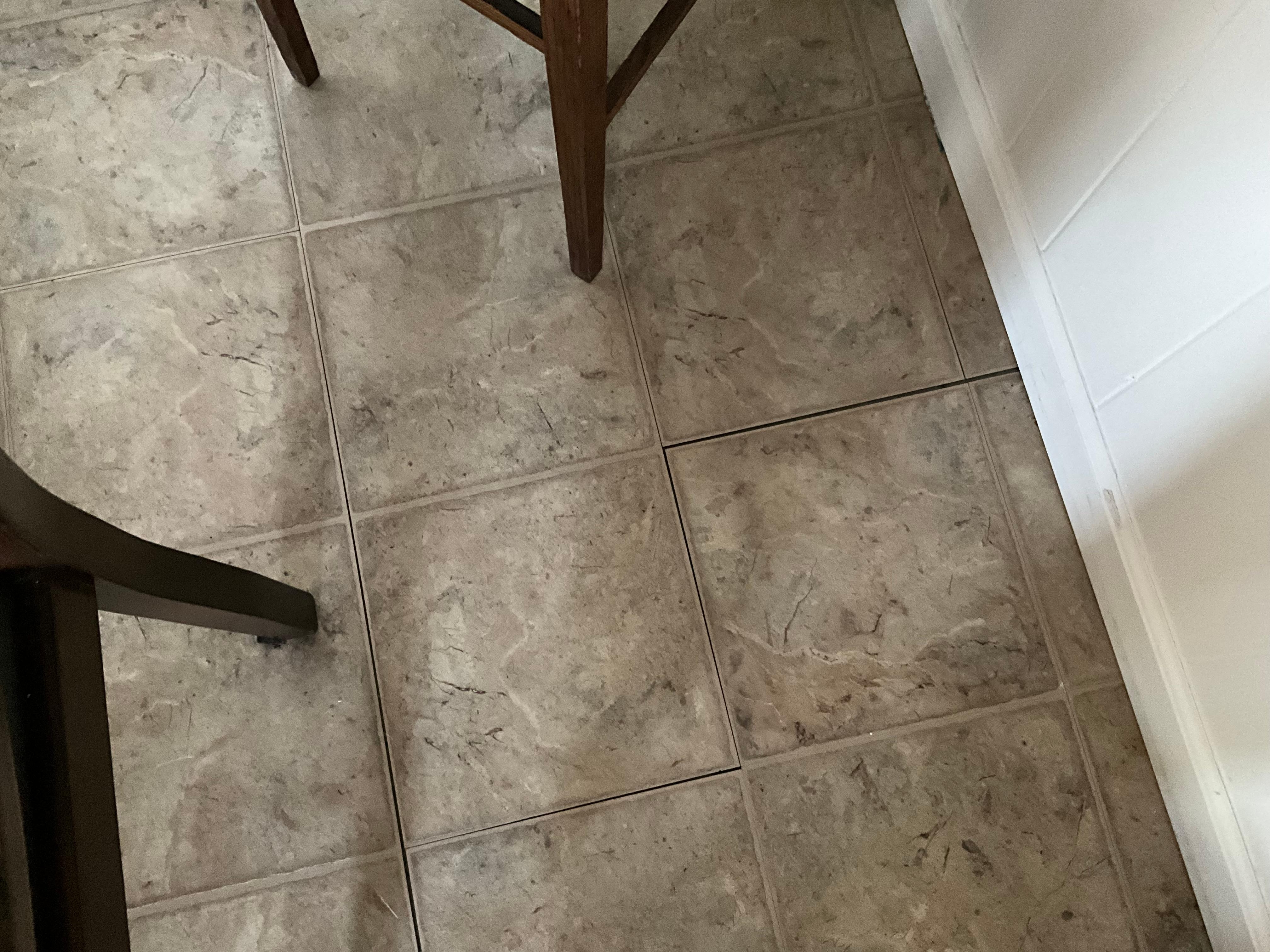 Tiles are seperating 