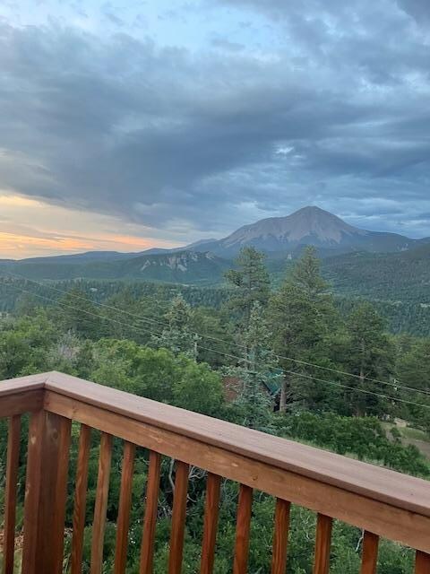 West Spanish from the porch