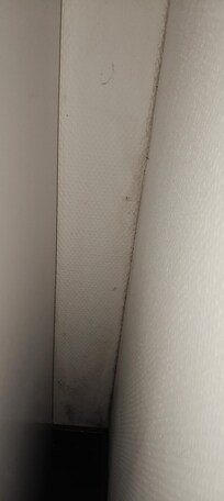 Ecke neben dem Schlafzimmerschrank