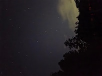 Night sky views from driveway