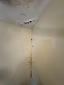 Water damage front bedroom