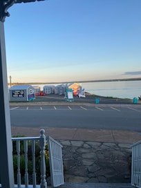 This is the view across the street.