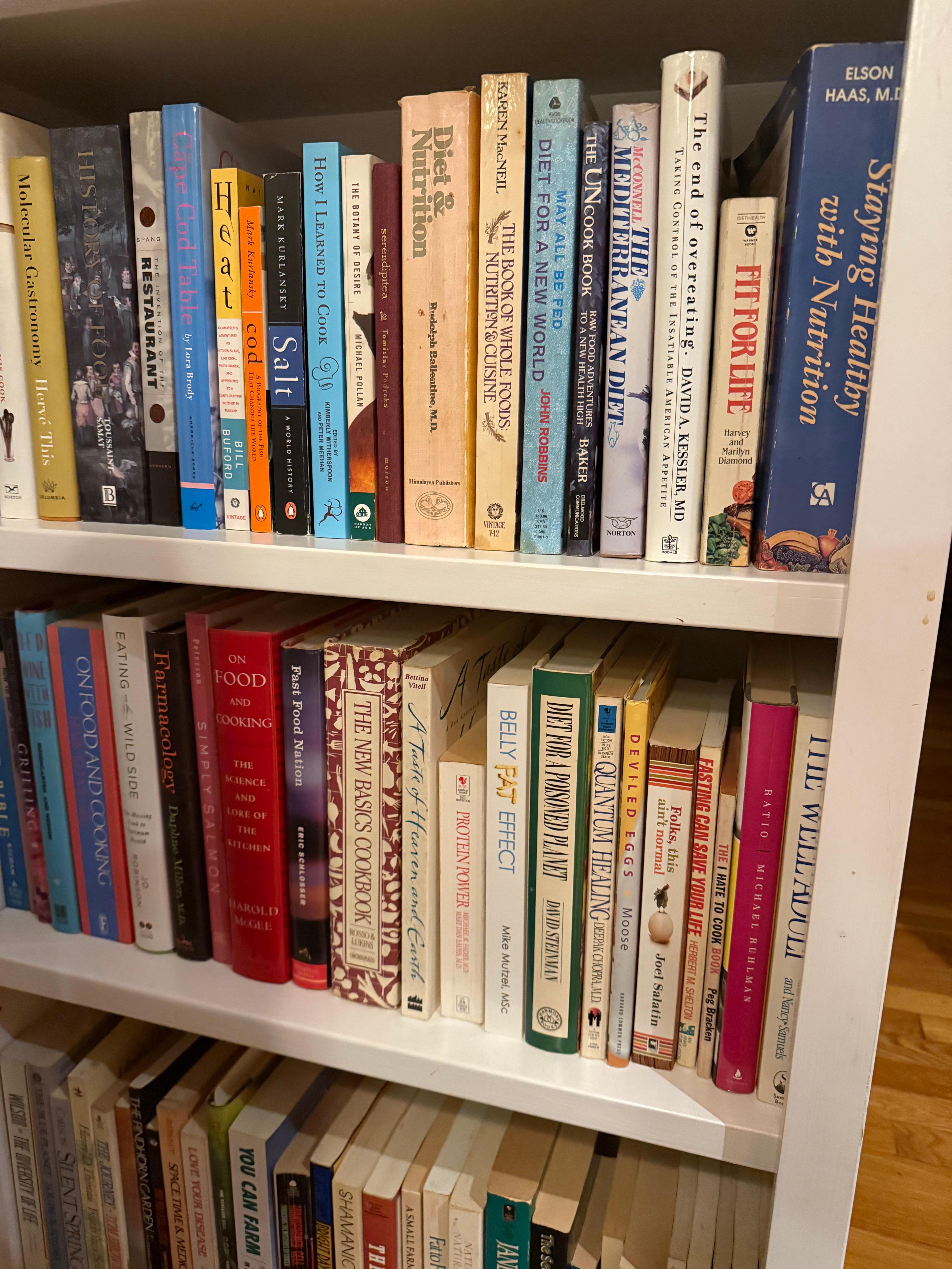 Kitchen bookshelf 