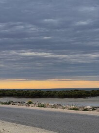 Storm clouds heading across gulf