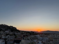 Sunset from the rooftop