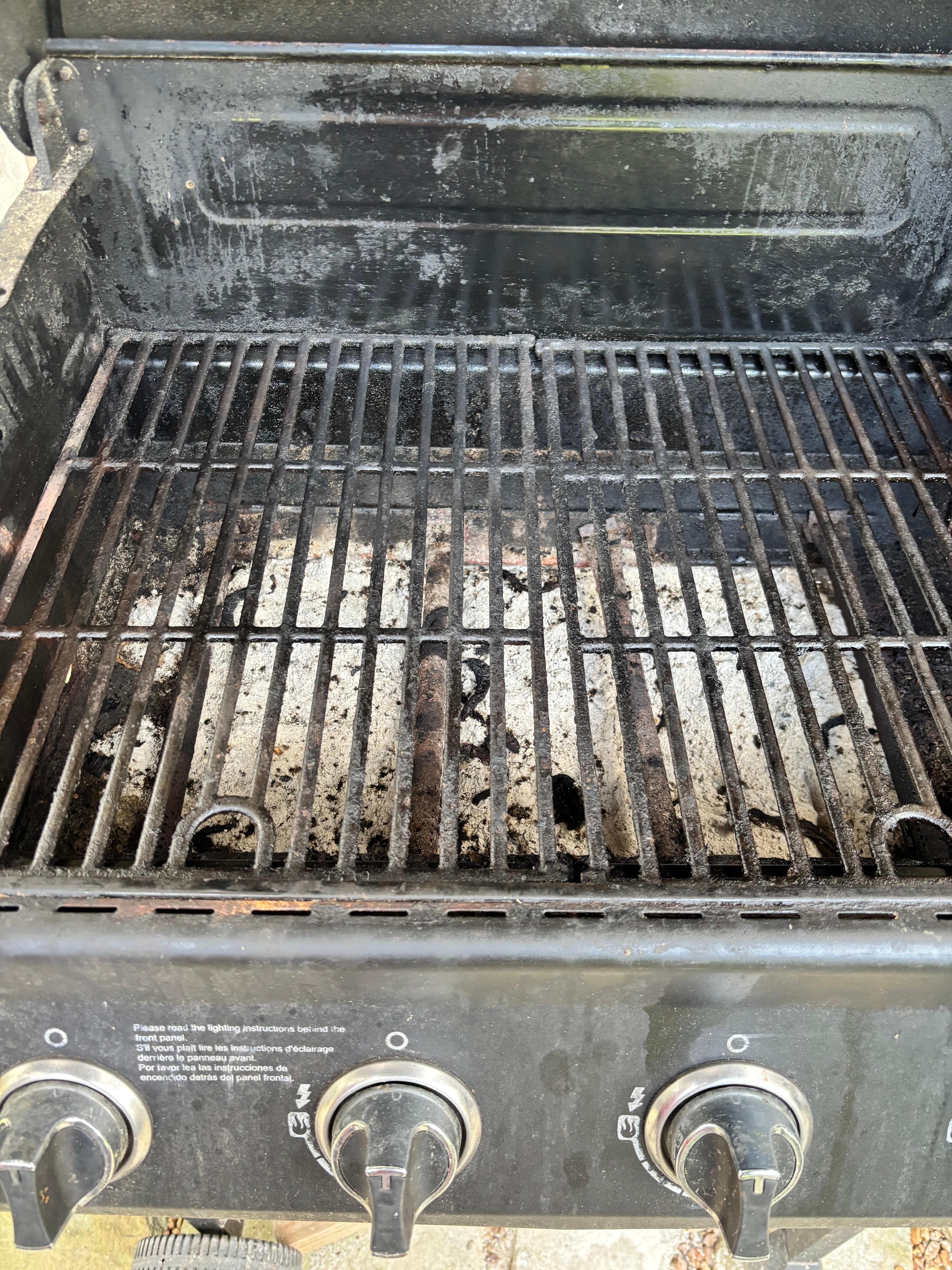 Dirty grill