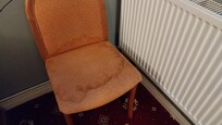 very badly stained furniture