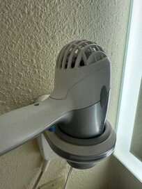 Lint mold and hair build up in hair dryer