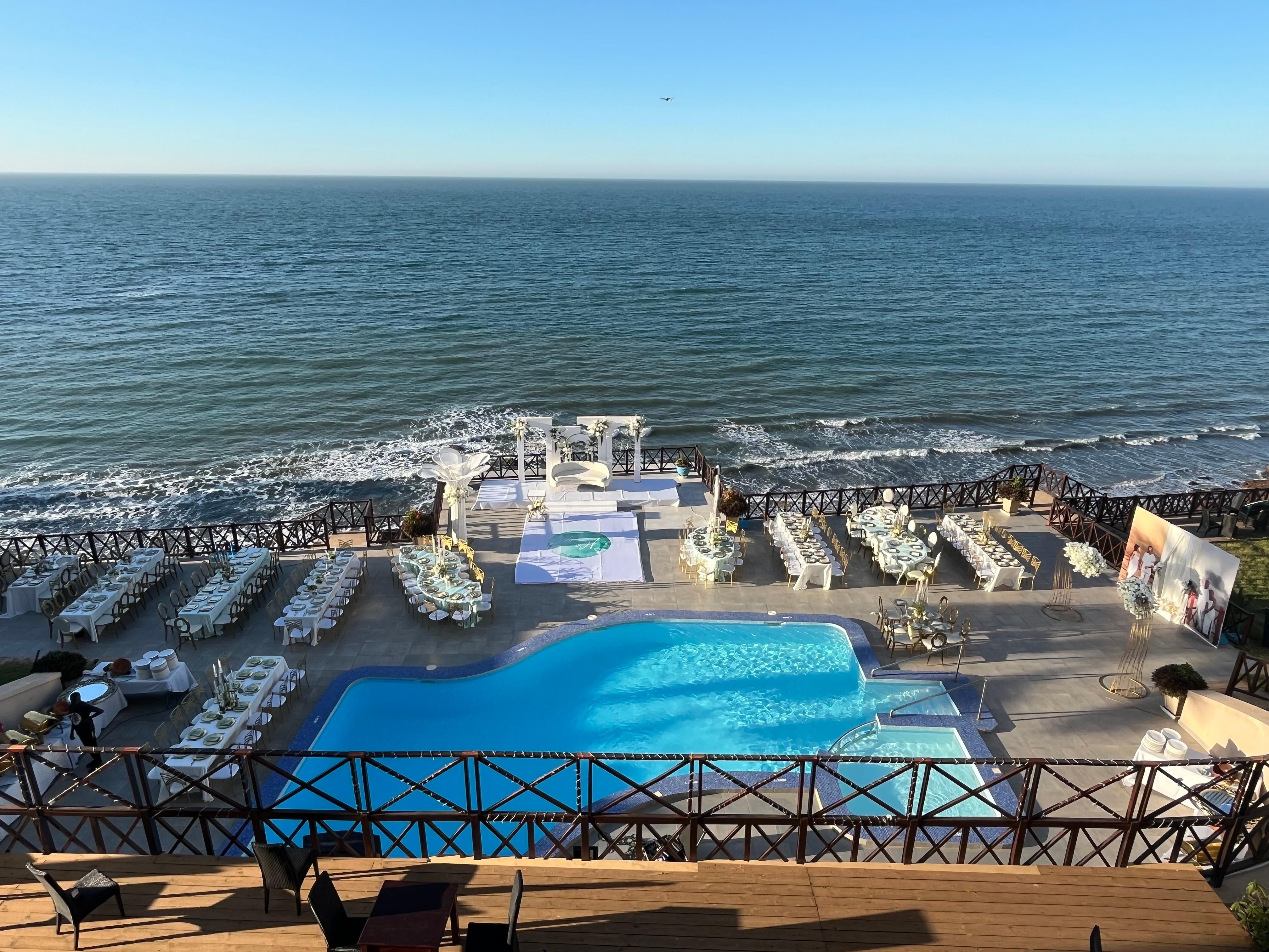 View from room balcony