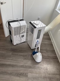Dehumidifiers & toilet brush