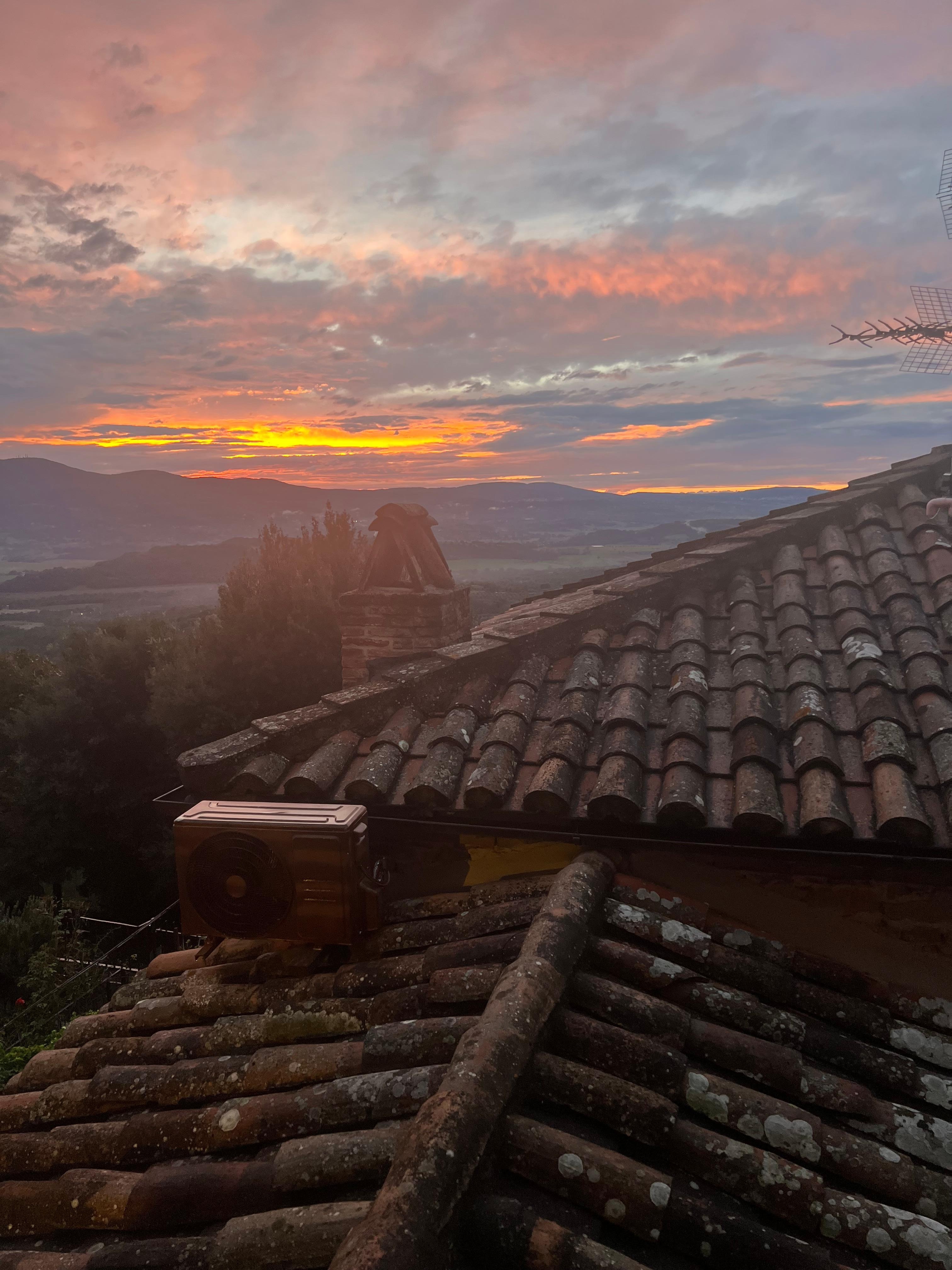 View from a bedroom window 