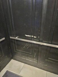 Elevator not taken care of