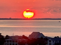 Sunset off of the balcony