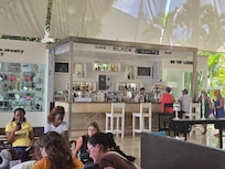 This is the bar at the lobby.It's called the black and white.