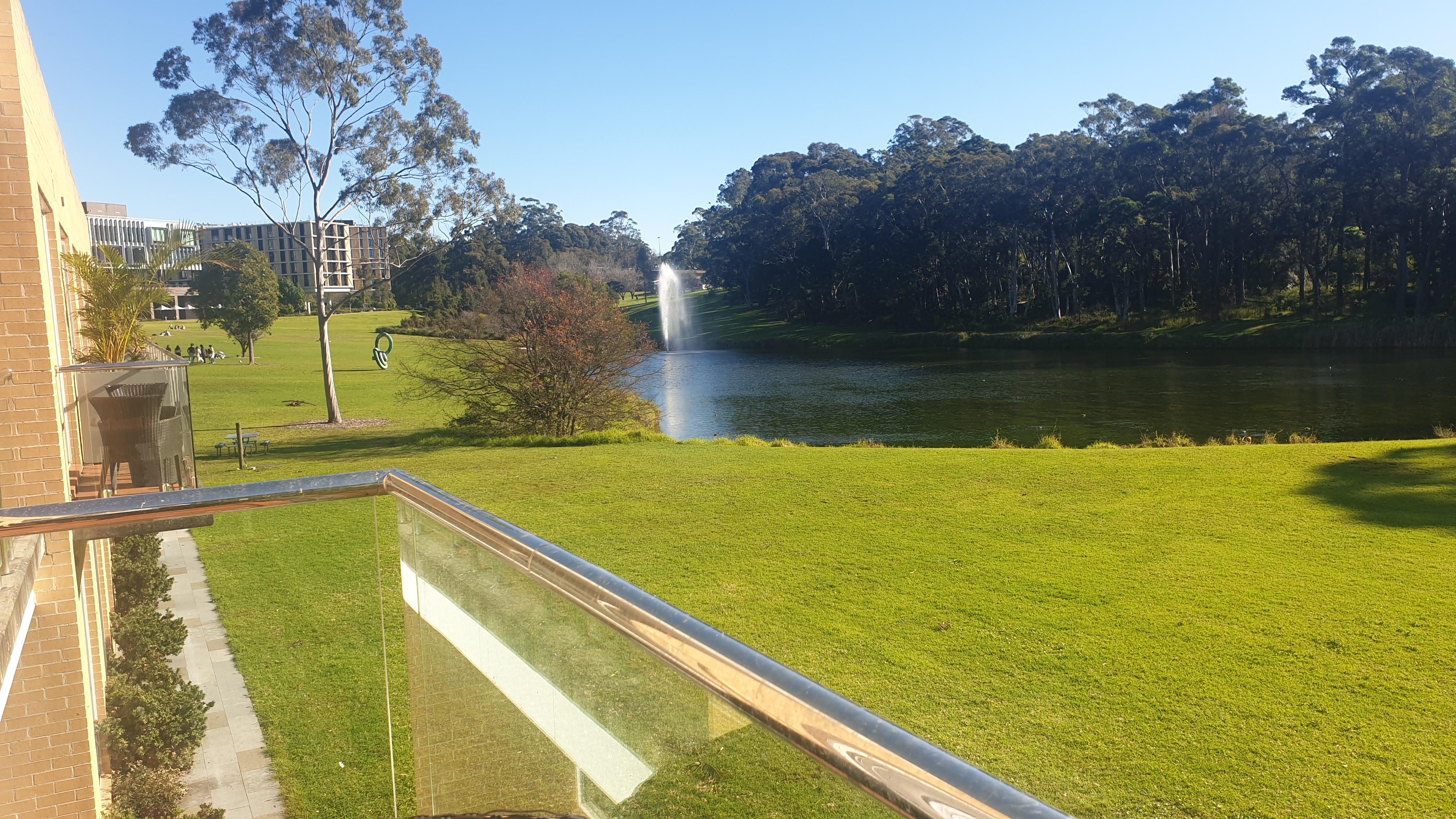 View from the balcony